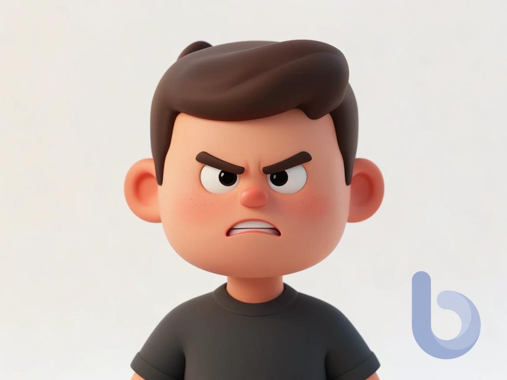 bad-tempered
