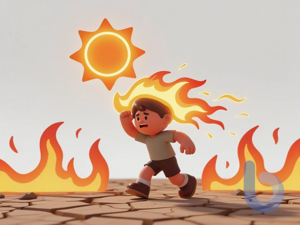 blistering