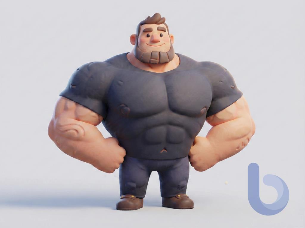 burly
