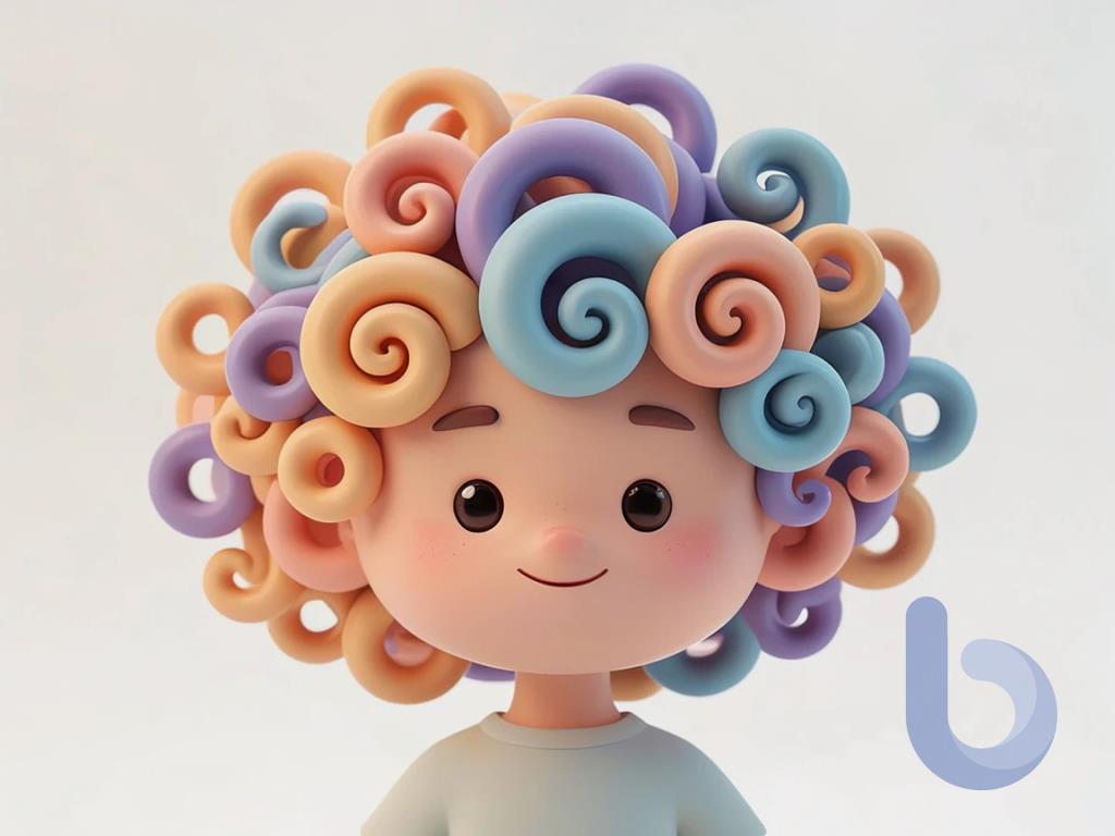 curly