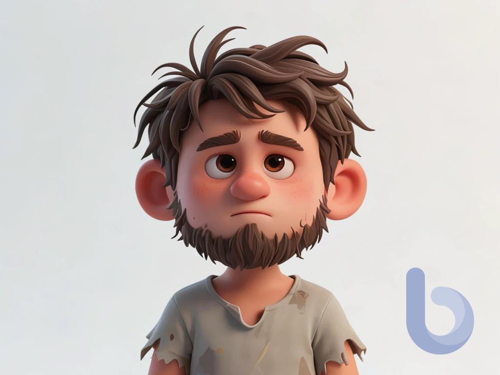 scruffy