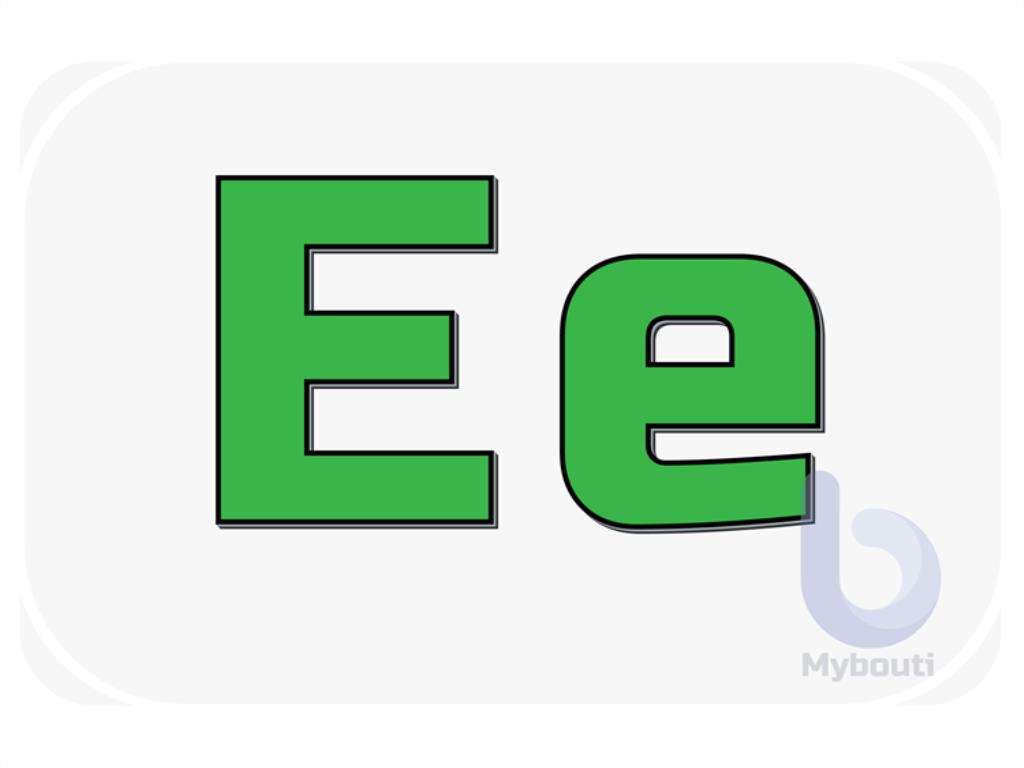 e