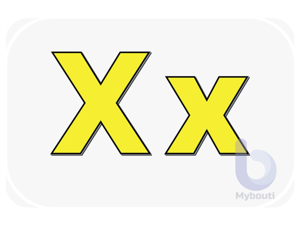 x