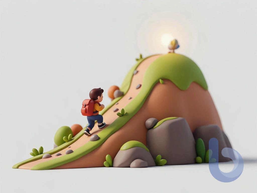 uphill